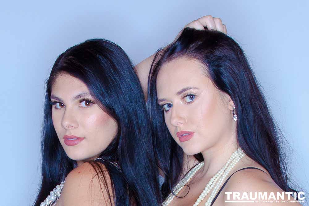 Amanda and Nancy were representing a jewelry line.  This is what we came up with.