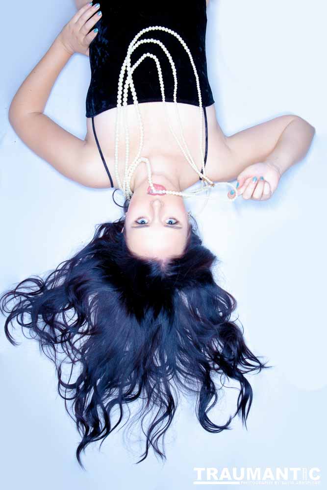 Amanda and Nancy were representing a jewelry line.  This is what we came up with.