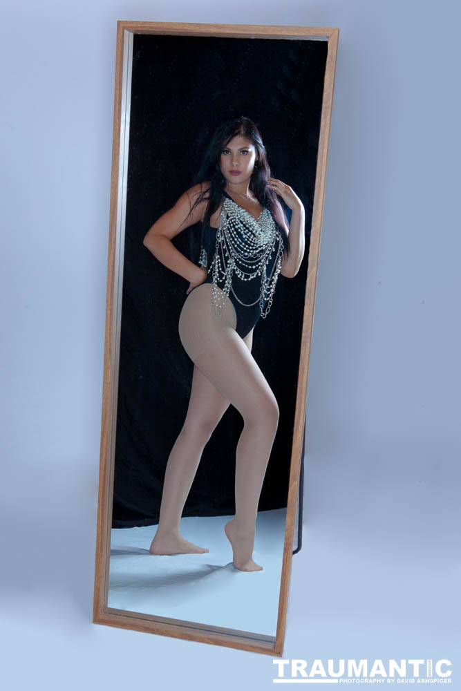 Amanda and Nancy were representing a jewelry line.  This is what we came up with.