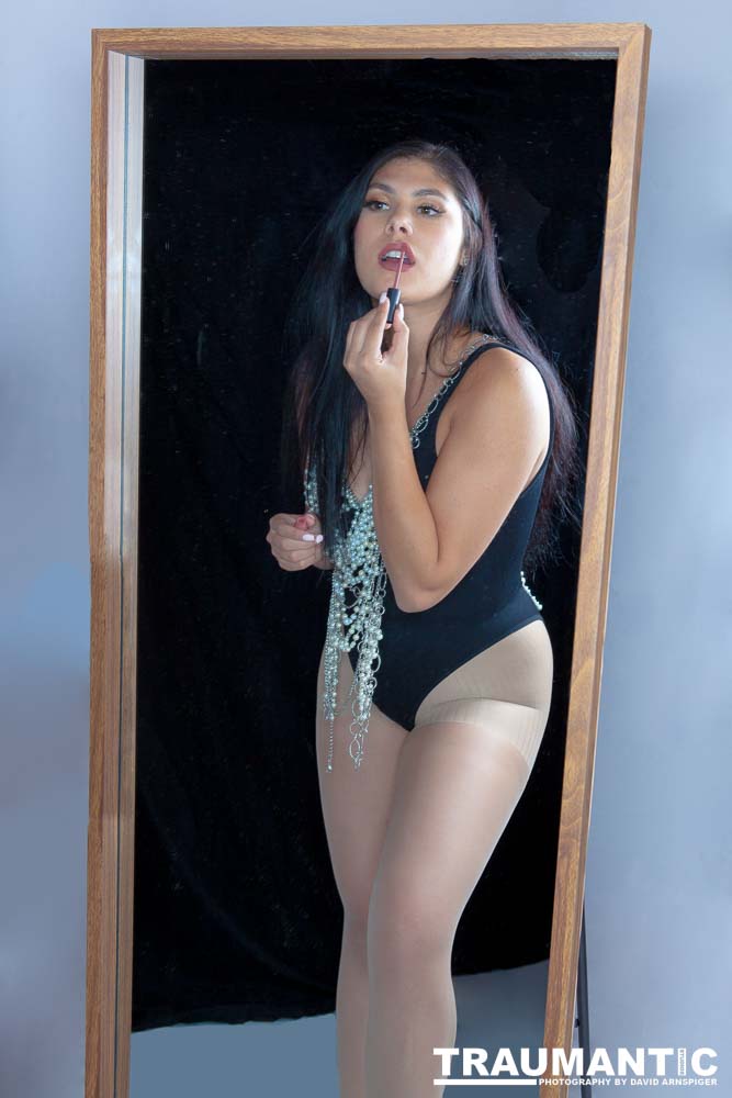 Amanda and Nancy were representing a jewelry line.  This is what we came up with.