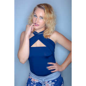 Meredith wanted to do a session that included some TRON cosplay.