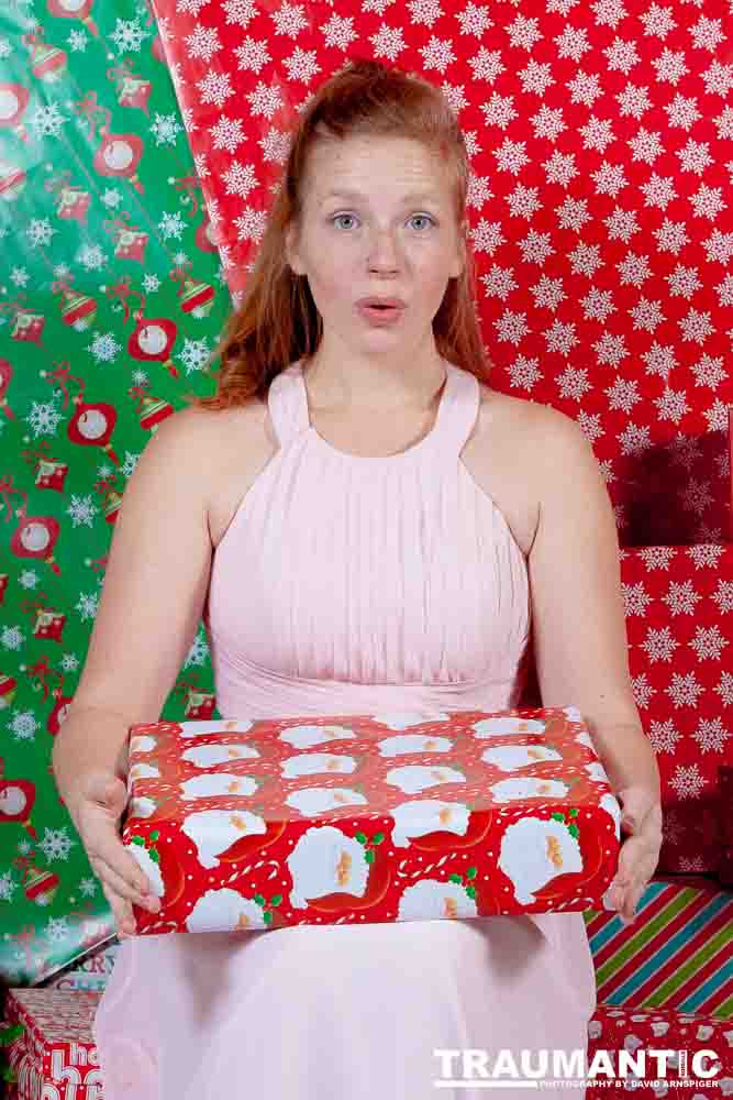 I got a second session out of this Christmas backdrop with Emily and her family.