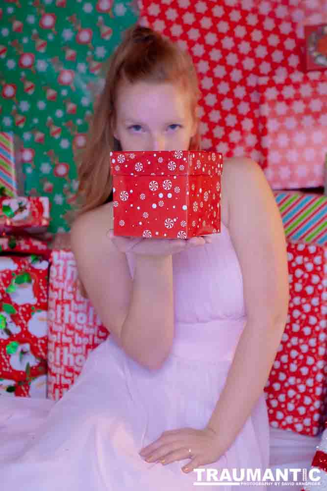 I got a second session out of this Christmas backdrop with Emily and her family.