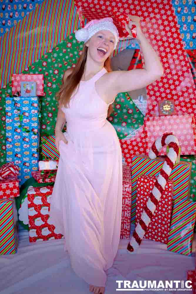 I got a second session out of this Christmas backdrop with Emily and her family.