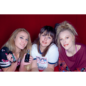 Austin asked if she and Mary could come over with their friend Kat and do a quick shoot with a Vaping theme.  Here's what we were able to do on short notice.