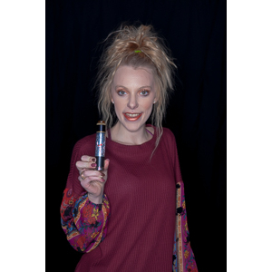 Austin asked if she and Mary could come over with their friend Kat and do a quick shoot with a Vaping theme.  Here's what we were able to do on short notice.