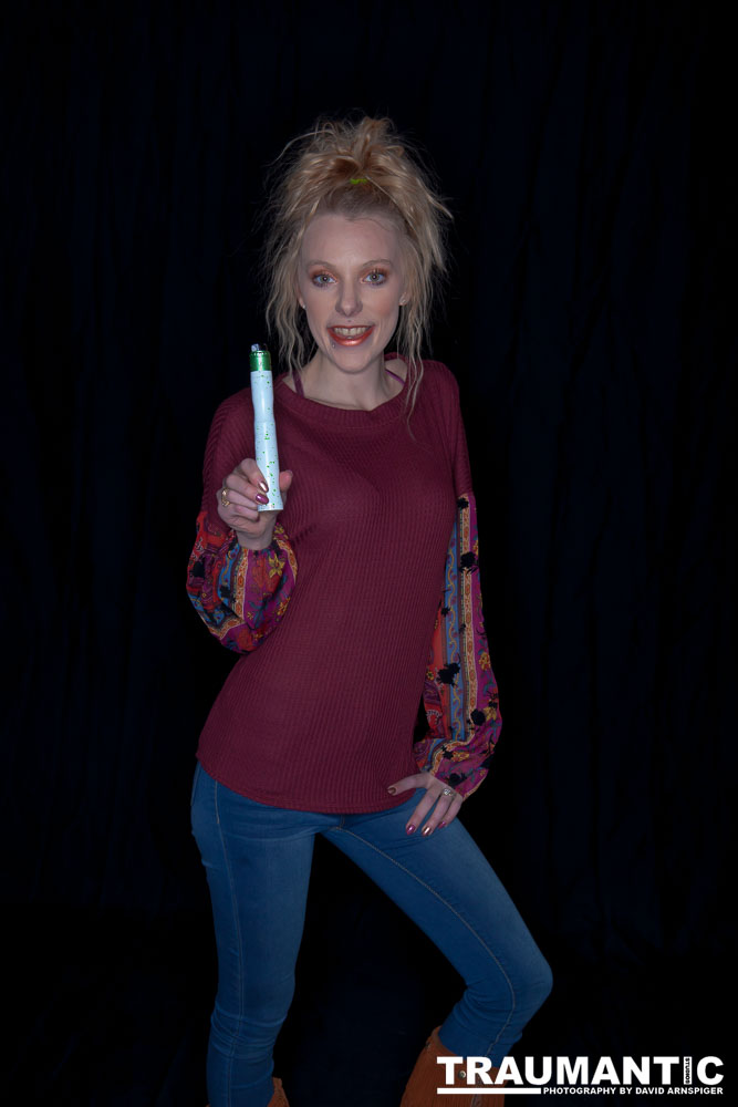 Austin asked if she and Mary could come over with their friend Kat and do a quick shoot with a Vaping theme.  Here's what we were able to do on short notice.