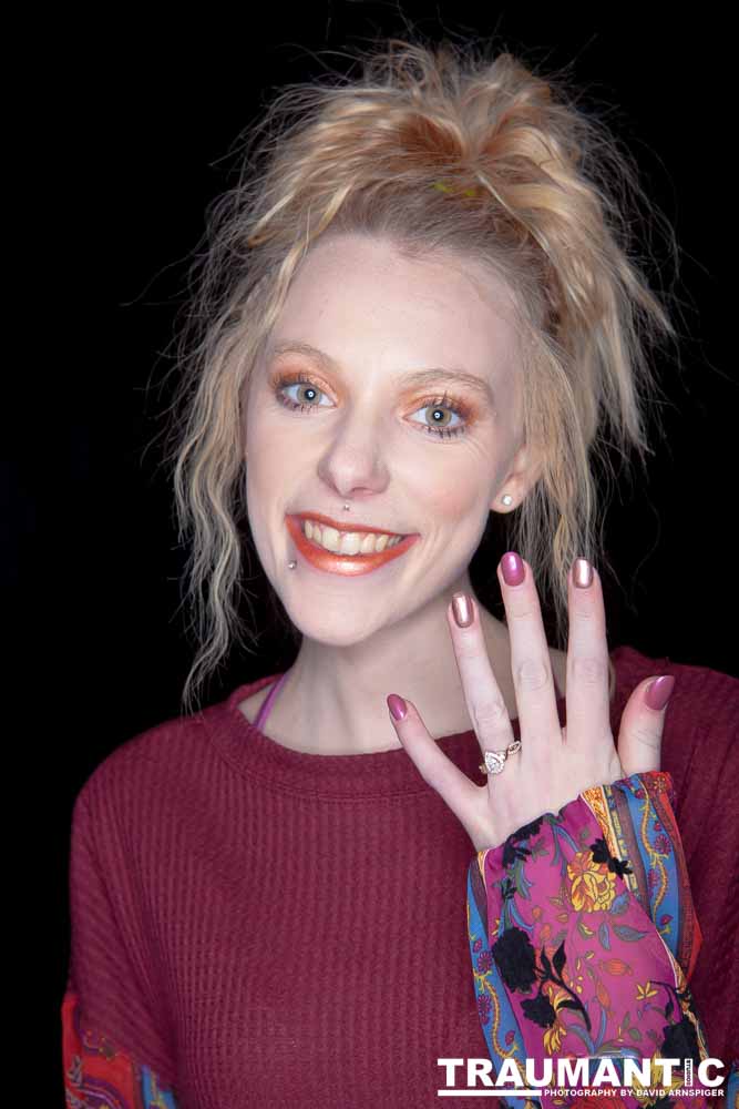 Austin asked if she and Mary could come over with their friend Kat and do a quick shoot with a Vaping theme.  Here's what we were able to do on short notice.