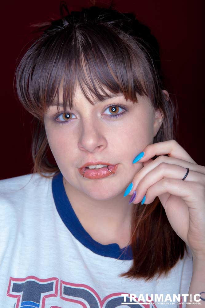 Austin asked if she and Mary could come over with their friend Kat and do a quick shoot with a Vaping theme.  Here's what we were able to do on short notice.