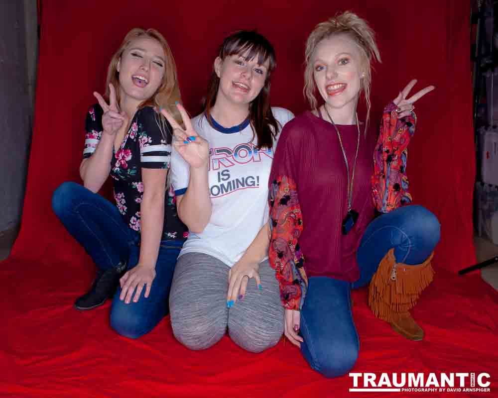 Austin asked if she and Mary could come over with their friend Kat and do a quick shoot with a Vaping theme.  Here's what we were able to do on short notice.