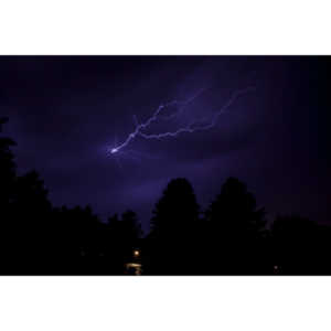 A Derecho rolled through our area.  I parked myself in a econd floor window of my home and captured these beauties.