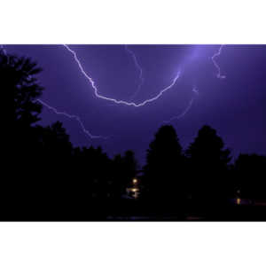 A Derecho rolled through our area.  I parked myself in a econd floor window of my home and captured these beauties.