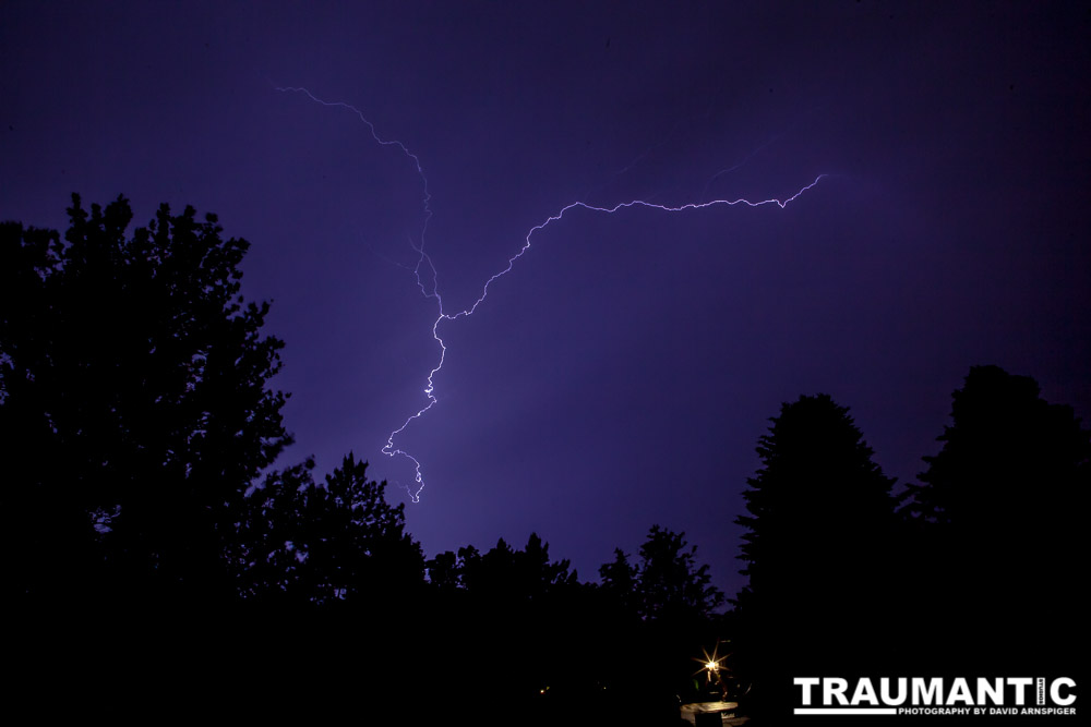 A Derecho rolled through our area.  I parked myself in a econd floor window of my home and captured these beauties.