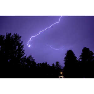 A Derecho rolled through our area.  I parked myself in a econd floor window of my home and captured these beauties.