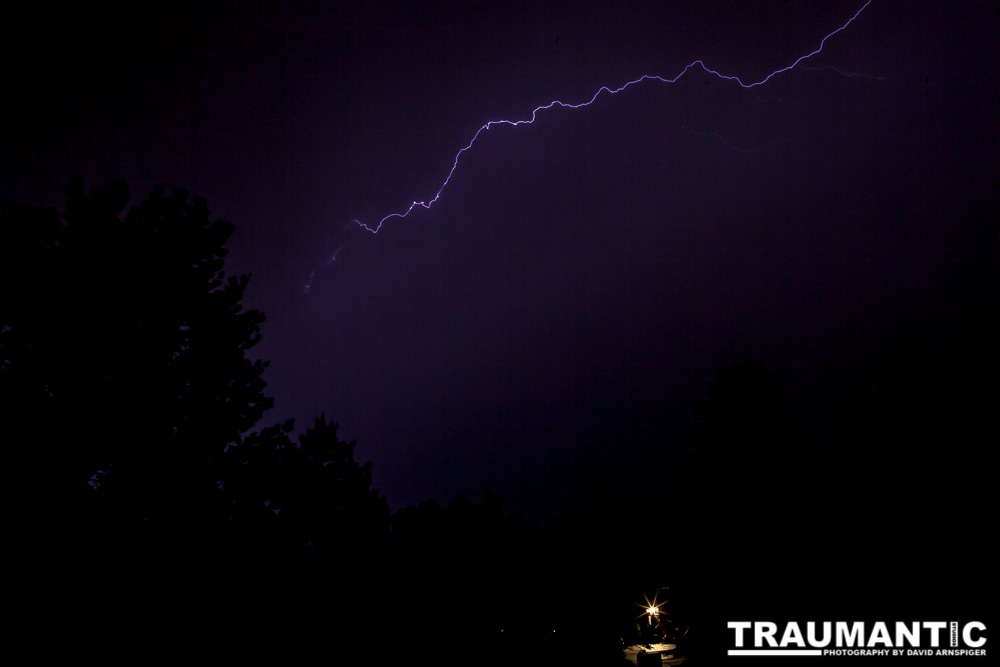 A Derecho rolled through our area.  I parked myself in a econd floor window of my home and captured these beauties.