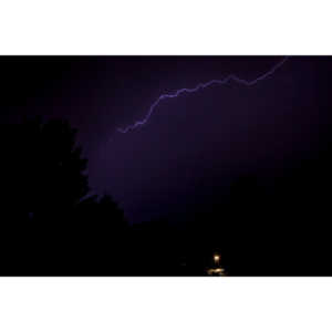 A Derecho rolled through our area.  I parked myself in a econd floor window of my home and captured these beauties.