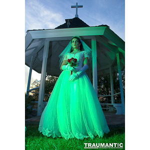 Jenna had a concept for a dead bride she wanted to do.  She handled the wardrobe and makeup, and we decided on this cool gazebo location in Canyon Country.  The final shots came out really good.