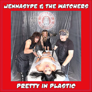 I was commissioned by Jenna to shoot band images and a possible cover image for their upcoming Pretty In Plastic album.  This is the final album cover.