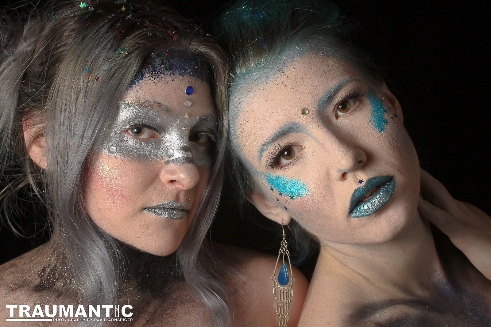 Part of my Faces project.  Galadriel and Mollie wanted to participate and had an idea for a look.  We played and got some great results.