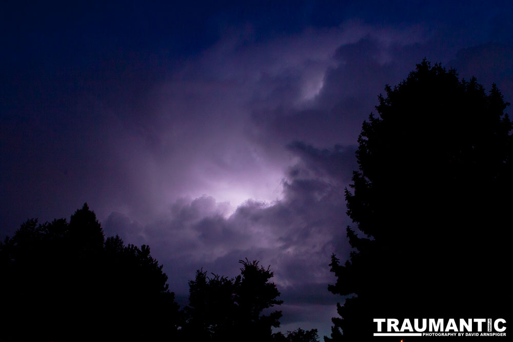 It's fun to catch storms coming in from the Rockies.
