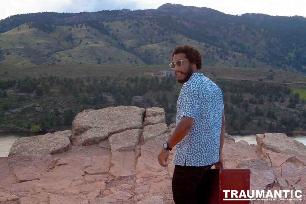 A band session for a great duo we saw at the local mall.