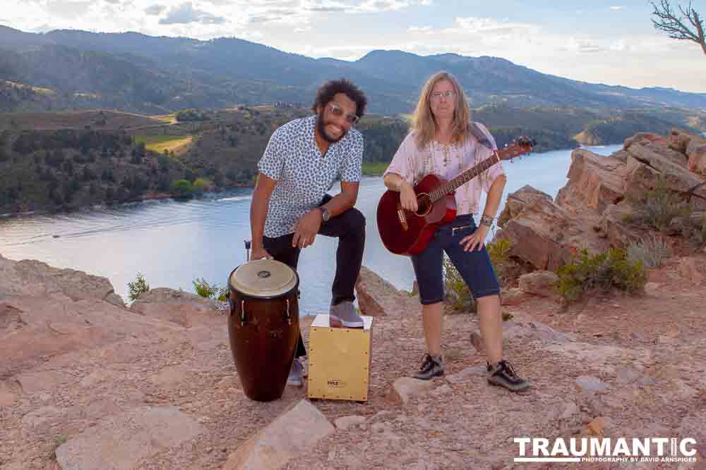 A band session for a great duo we saw at the local mall.