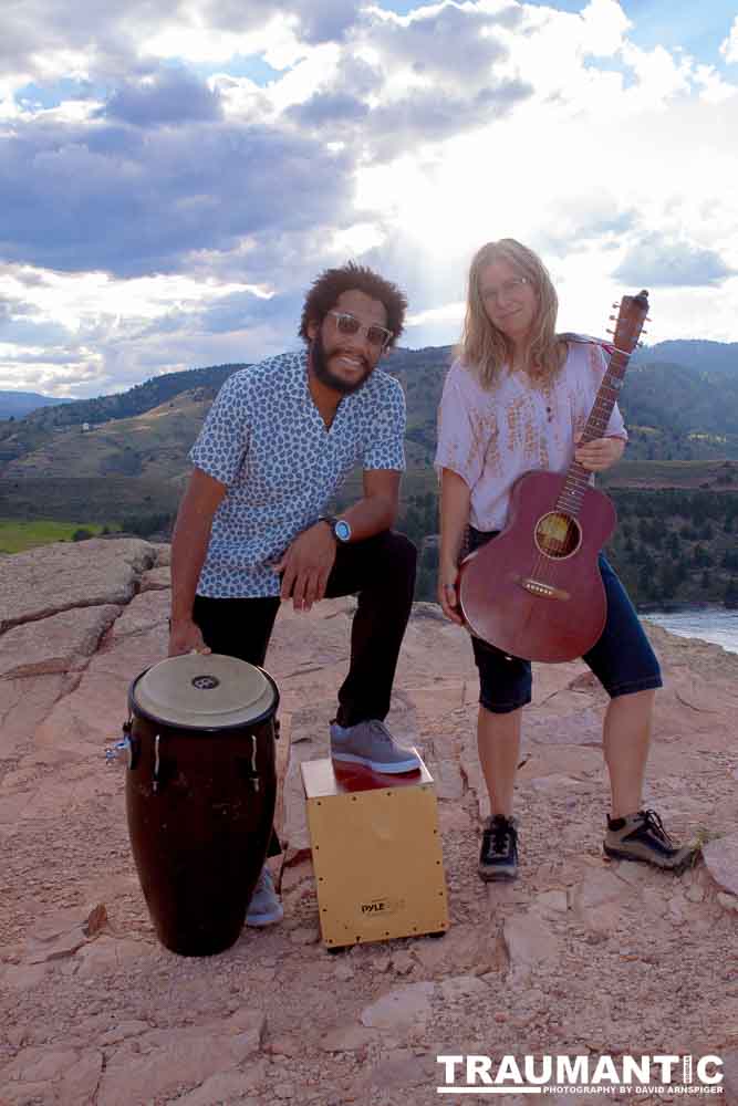 A band session for a great duo we saw at the local mall.