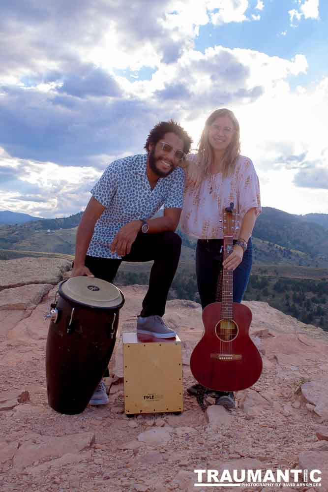 A band session for a great duo we saw at the local mall.