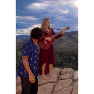 A band session for a great duo we saw at the local mall.