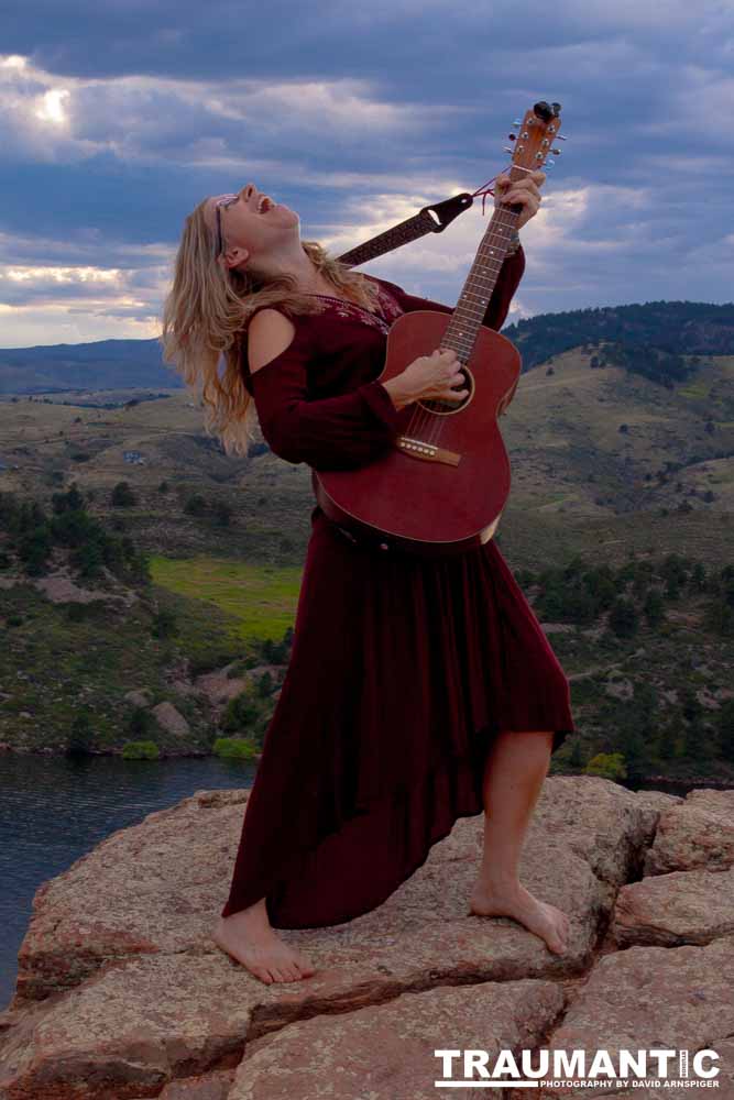 A band session for a great duo we saw at the local mall.
