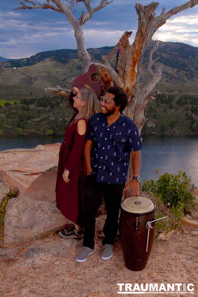 A band session for a great duo we saw at the local mall.