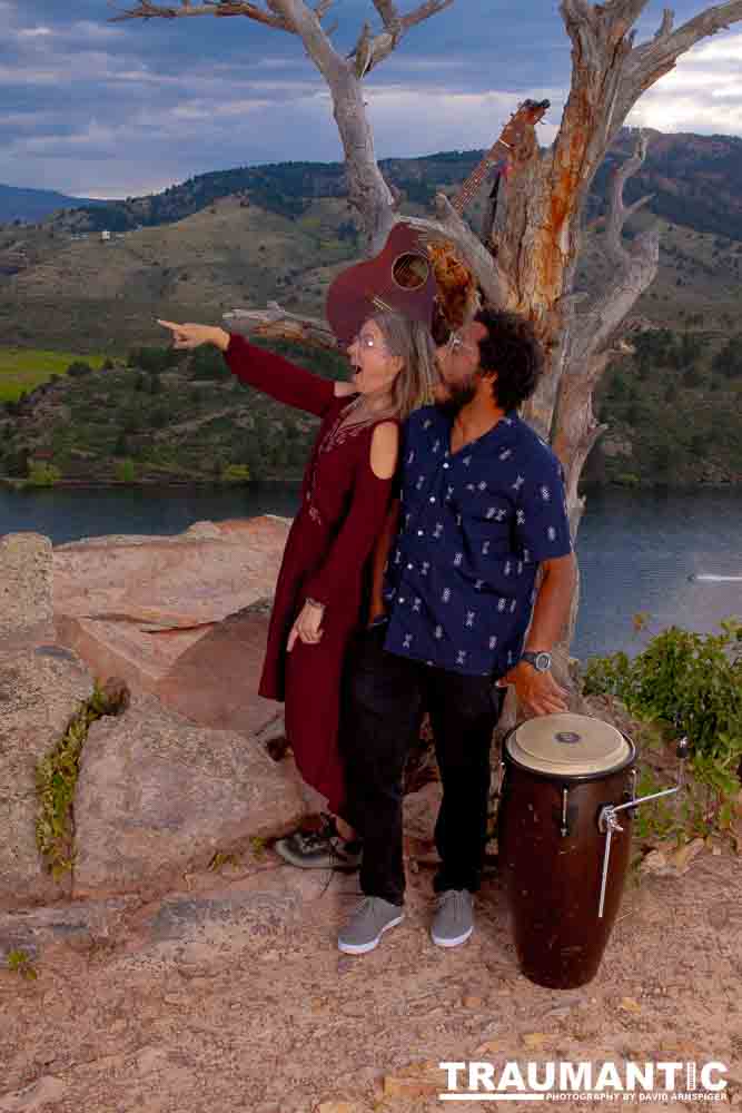 A band session for a great duo we saw at the local mall.