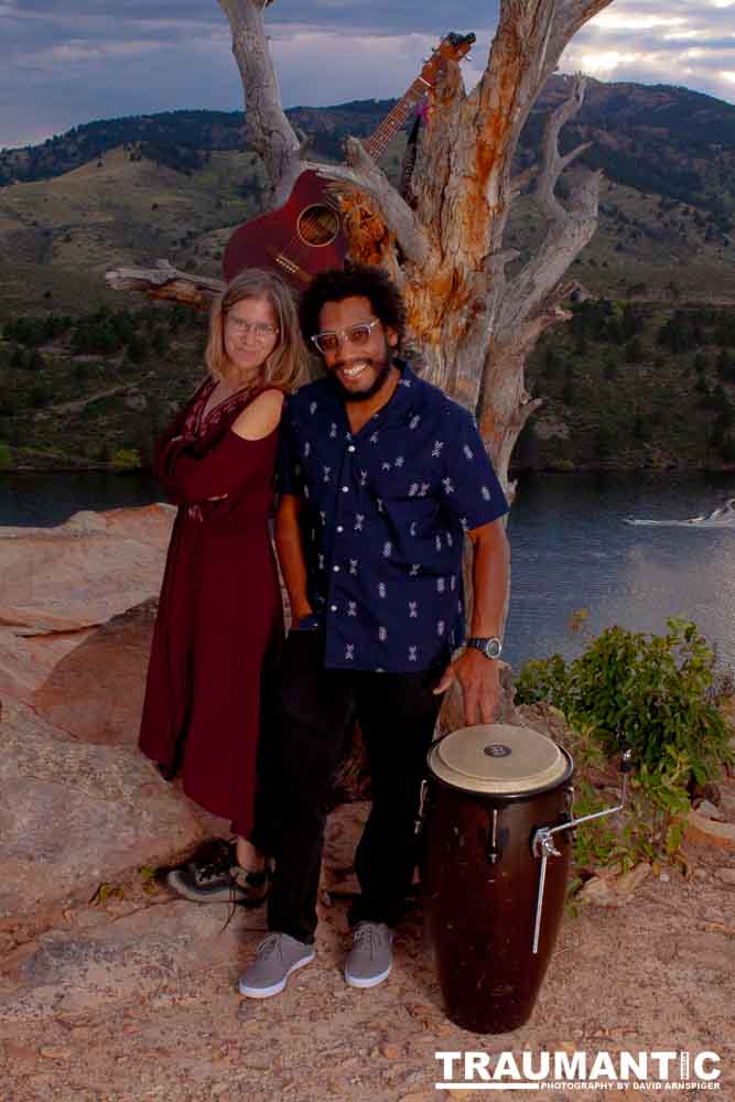 A band session for a great duo we saw at the local mall.