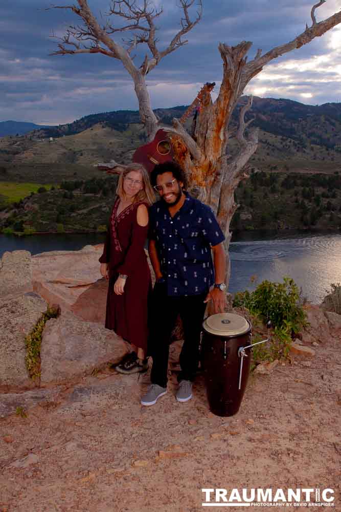 A band session for a great duo we saw at the local mall.