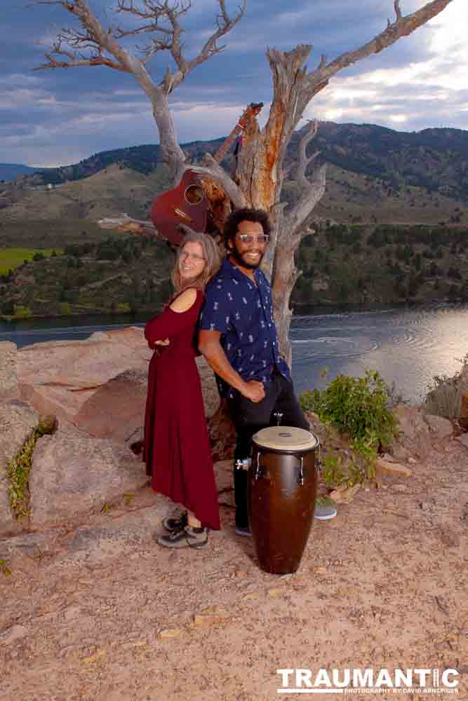 A band session for a great duo we saw at the local mall.