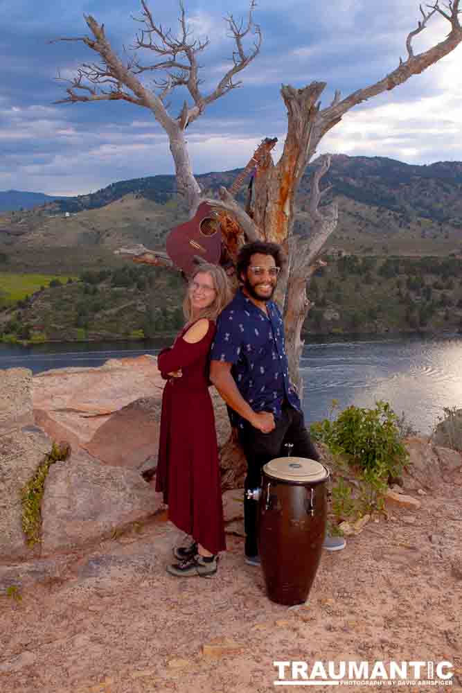 A band session for a great duo we saw at the local mall.