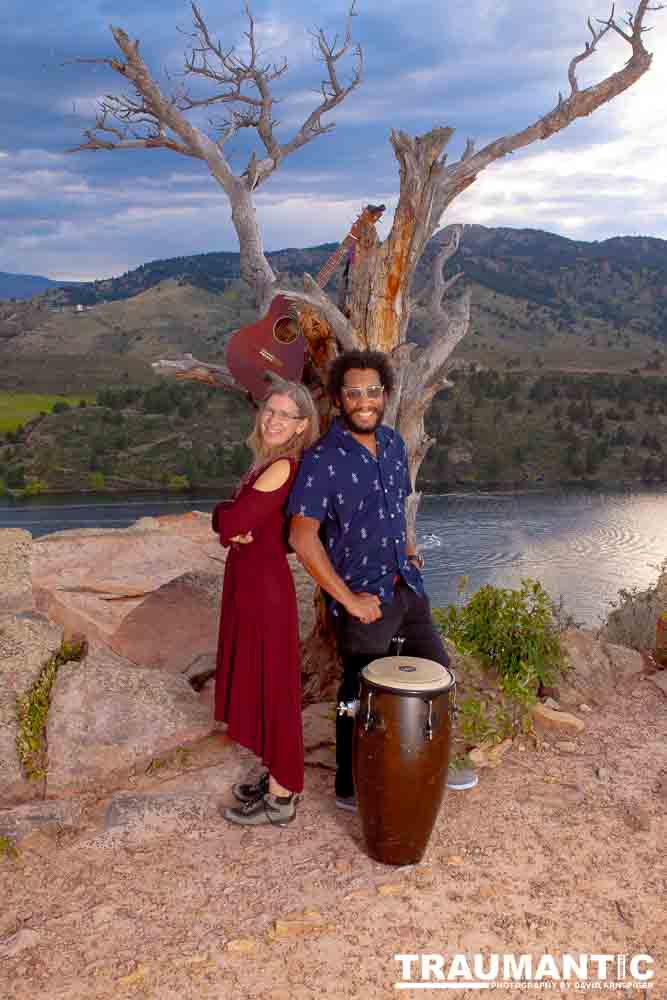 A band session for a great duo we saw at the local mall.
