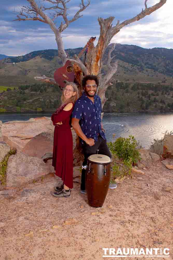 A band session for a great duo we saw at the local mall.