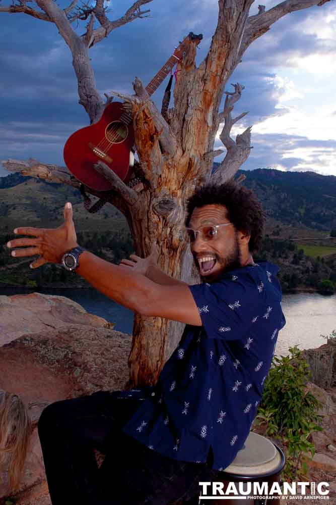 A band session for a great duo we saw at the local mall.