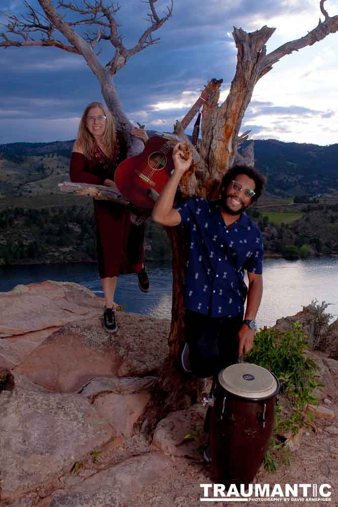A band session for a great duo we saw at the local mall.