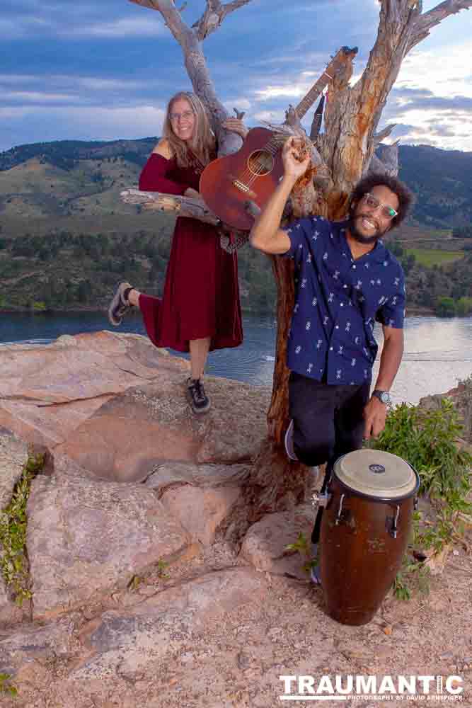 A band session for a great duo we saw at the local mall.