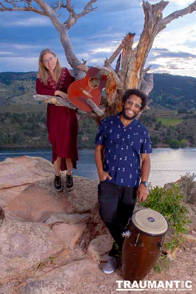 A band session for a great duo we saw at the local mall.