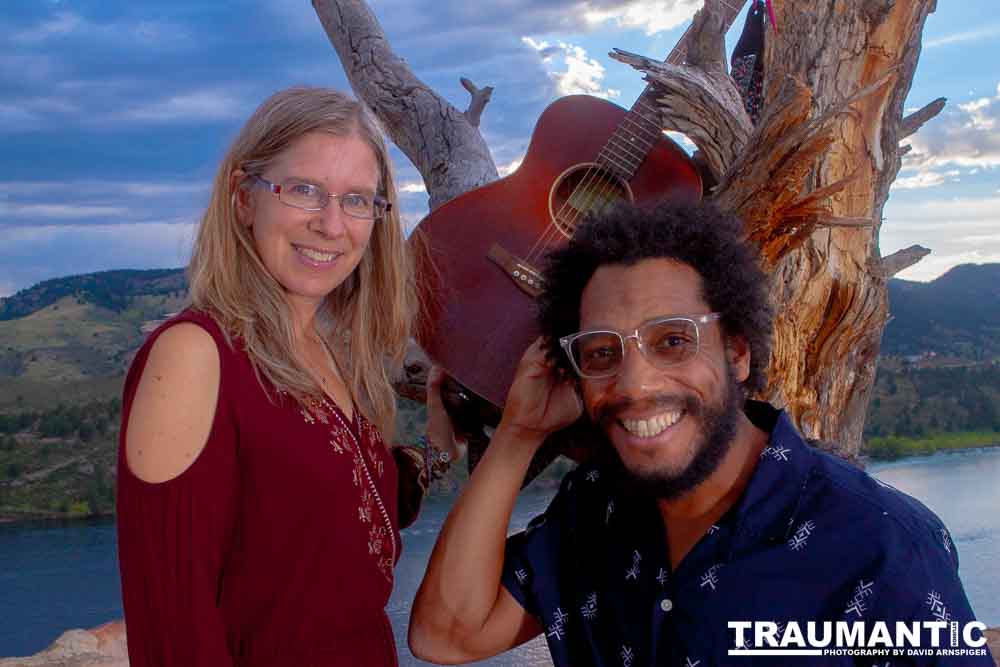 A band session for a great duo we saw at the local mall.