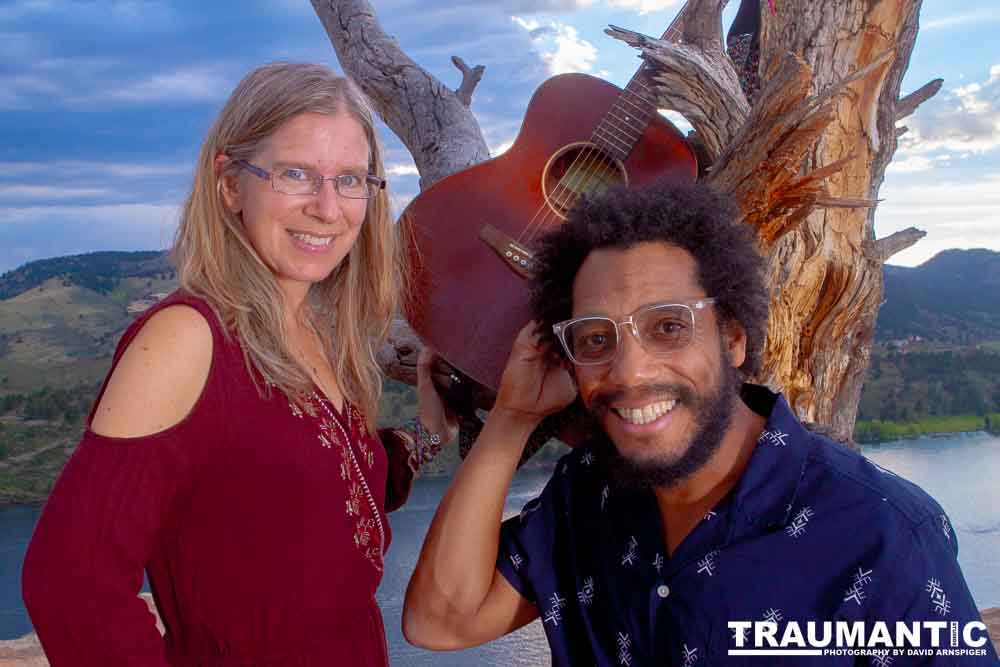 A band session for a great duo we saw at the local mall.