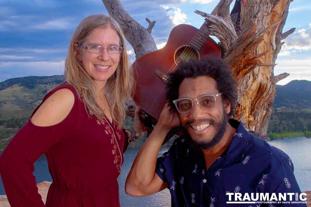 A band session for a great duo we saw at the local mall.