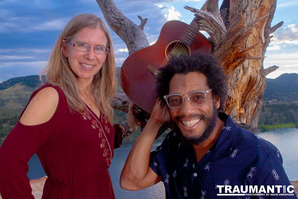 A band session for a great duo we saw at the local mall.