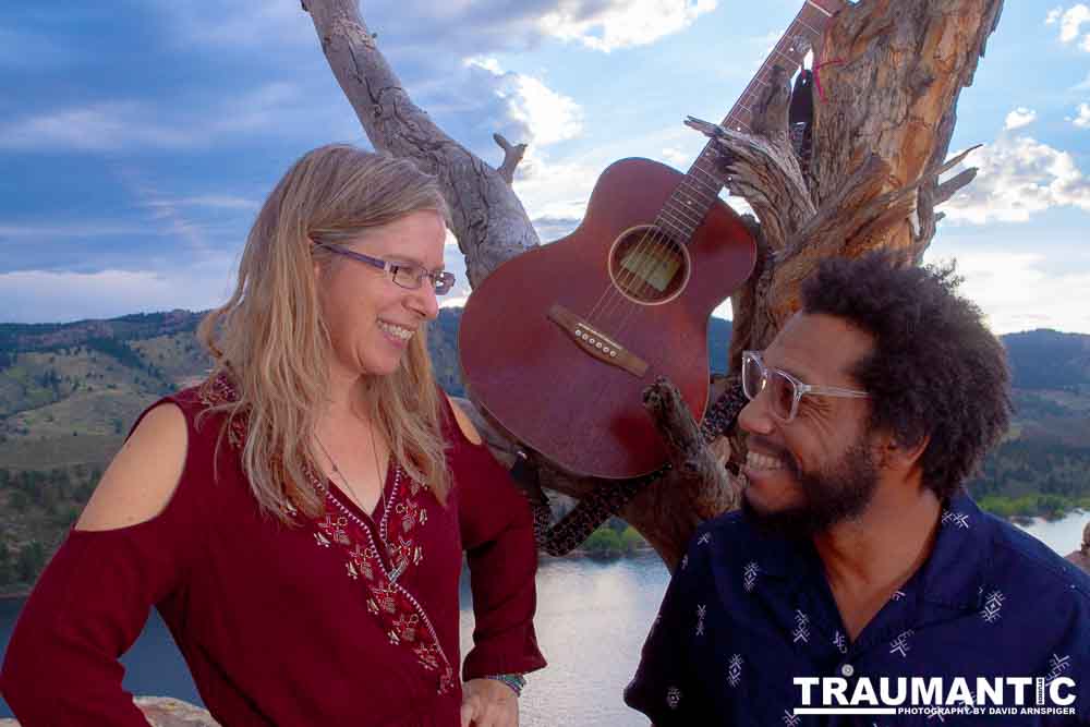 A band session for a great duo we saw at the local mall.