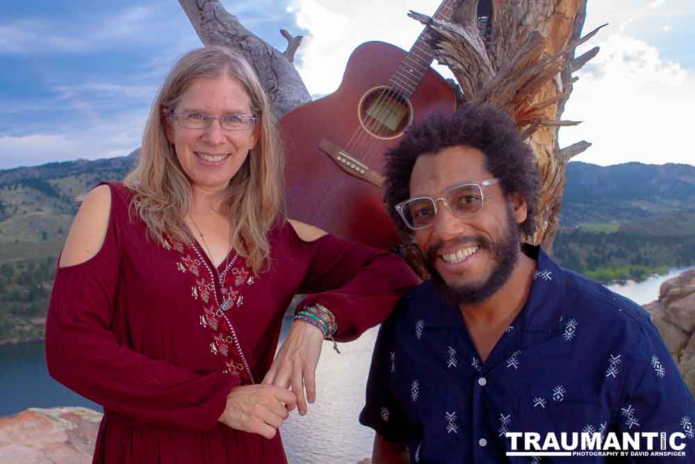 A band session for a great duo we saw at the local mall.