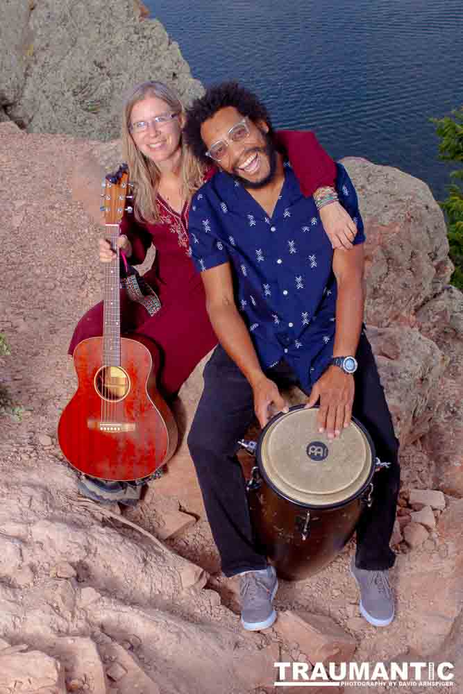 A band session for a great duo we saw at the local mall.