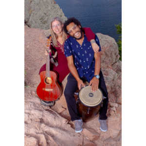 A band session for a great duo we saw at the local mall.